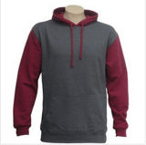 Custom Nice Cotton/Polyester Plain Hoodies Sweatshirt of Fleece Terry (F066)