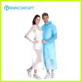 Waterproof Adult Clear PVC Rainwear (RVC-017C)