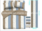 Tops 100% Polyester Printed Stripes Design for Bedding Sets