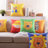 New-Style Animal Pillow 100%Polyester Transfer Print Cushion (LC-80)