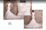 Hot Sale Lace Beading Mermaid Bridal Gown Wedding Dress F5069
