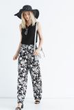 Fashion Wholesale Monochrome Wide Leg Trousers