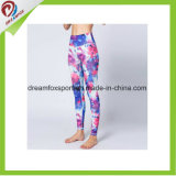 Customized Yoga Wear with Printing Fitness Colorful Women Yoga Leggings