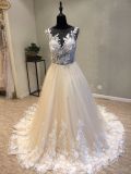 High Quality Lace Prom Bridal Gown Weeding Dress