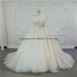 Flowers Decoration A Line Latest Gown Design Wedding Dress