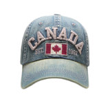 Custom Embroidery Cap Burshed Cotton Promotional Sports Embroidery Denim Cap