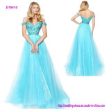 Popular Evening Dress Design off-Shoulder Beading A-Line Prom Dress