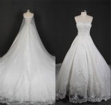 Detachable Shawl Ballgown Bridal Wedding Dress Wgf1702