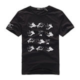 Custom Cotton Printed T-Shirt for Men (M208)