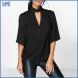 Fashion Ciffion Women V-Neck Shirt