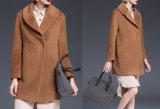 Ladies Winter Ladies Coat with Lapel Collar Fashion Coat