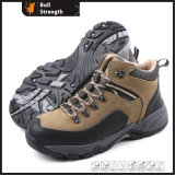 Industry Leather Safety Shoes with Cement Rubber Sole (SN5163)