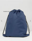 Canvas Fabric Drawstring Straps Design Backpack