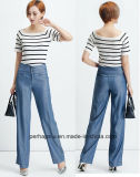 Attractive Ladies Palozzo Pants with Tencel Denim