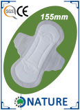 155mm Mesh Surface Mini Sanitary Pad for India Market