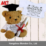 Light Brown Graduation Bear with Cap Gown and Diploma