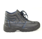 Industry Leather Safety Shoes with Steel Toecap (Sn1635)