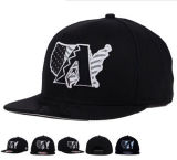 100% Cotton 2D Embroidery Logo Snapback Cap