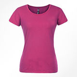 Fashion Sexy Cotton/Polyester T-Shirt for Women (W023)