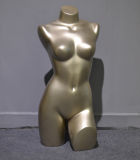 Champage Sexy Female Bust Mannequin for Swimwear Display