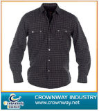 Men's Long Sleeve Grid Shirt