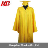 Matte Gold High School Graduation Cap Gown