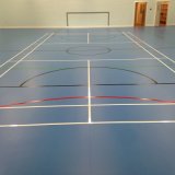 4.5mm Synthetic Vinyl Sport Flooring for Athletics