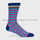 Fashion Style in Stripes Brighter Color Men Sock
