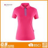 Women's Polo Zipper Collar T-Shirt