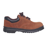 Suede Leather Steel Toe Safety Shoes for Working