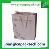 Vertical Stripe Paper Tote Bag