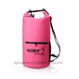 Premium Waterproof Dry Bag with Exterior Zip Pocket