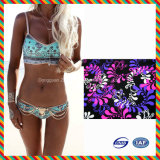 Wholesale 2017 New Design Africa Print Sexy Mature Women Bikini