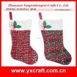 Christmas Decoration (ZY14Y35-1-2) Christmas Snow Sock Fleece Fabric