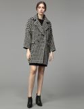 New Style Simple Korea Style Women's Long Coat