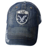 Nice Washed Jeans Dad Hat with Logo Gjjs2