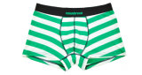 100% Cotton Underwear Boxer Brief Men 259-Green