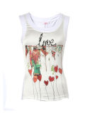 Printed Ladies Tank Shirt (OEM)