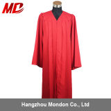 Wholesale High School Graduation Gown Matte Red