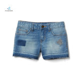 Fashion Elastic Denim Shorts with Patch Work for Girls by Fly Jeans