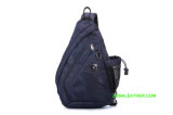 Men Outdorr Leisure Triangle Bag with Mesh Poket