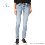 2017 Fashion Soft Ladies Boyfriend Light Blue Denim Jeans by Fly Jeans