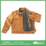 Mens Work Jacket in Brown