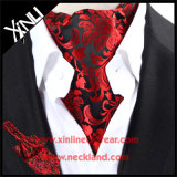 Mens Fashion 100% Silk Woven Ascot Tie