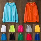 Relaxed Fit Cotton Polyester Blend Fashion Hoody Sweatshirt with Pouch Pocket