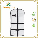 China Newest Dress Bag, Transparent Clear Plastic Wedding Dress Garment Bag