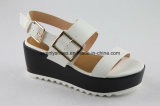 Pretty Open Toe Women Platform Sandal with Flat Heel