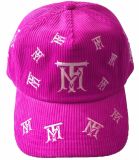 Pink Corduroy Sport Cap Hat Supplier