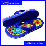 PVC Flower Printing Slipper and Sandal for Men (13L033)