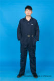 High Quality Cheap 65% Polyester 35%Cotton Long Sleeve Safety Coverall (BLY1018)